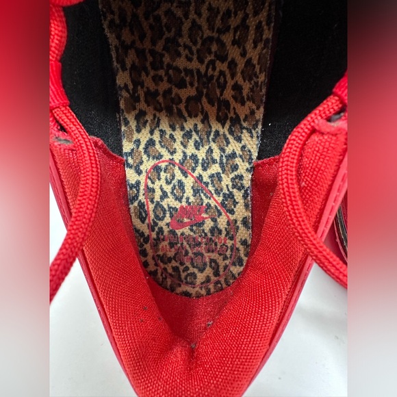 Nike Air Max 97 Red Leopard Womens Size 7.5 Athletic Shoes Sneakers - Picture 5 of 13